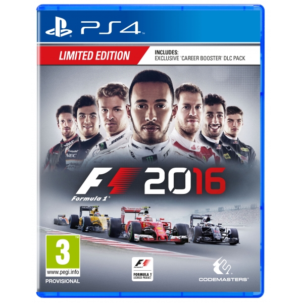 F1 2016 Limited Edition PS4 Game F1 2016 Limited Edition PS4 Game